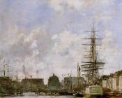 尤金 布丹 : Le Havre, Commerce Basin